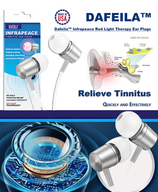 DAFEILA™ INFRAPEACE -Red Light Therapy Ear Plugs ACE
