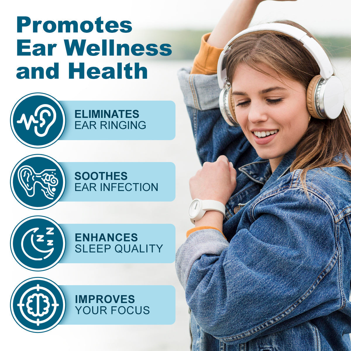 LUHAKA™ TinniCalm - Tinnitus Treatment Ear Patch ACE2